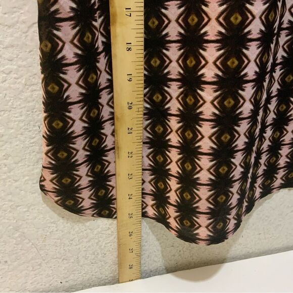 J. Crew women size 4 petal sleeve top shadow diamond - Picture 6 of 7